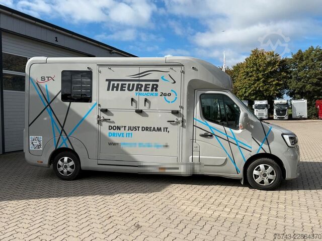 Viehtransporter RENAULT Master STX 3 Sitzer  Haras / Hengste