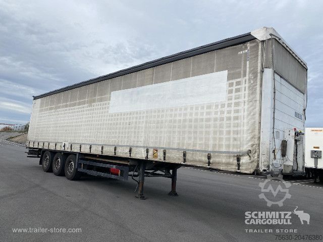 Open semitrailer with tarp Schmitz Cargobull Semitrailer Curtainsider Standard
