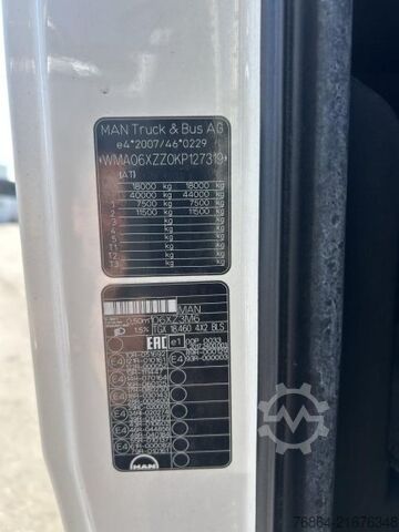 Standard tractor unit MAN TGX 18.460 XLX INTARDER,  STANDKLIMA