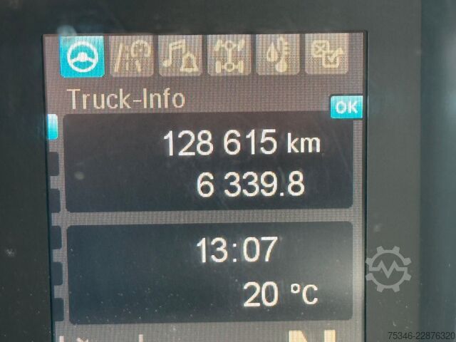 Autokran MERCEDES-BENZ Arocs 2545 Kipper/Kran/6x4-4/Lenkachse/128 tkm