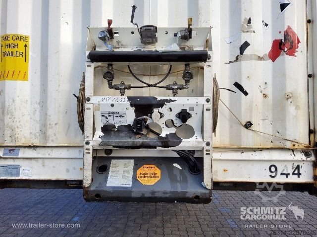 Auflieger mit Pritsche & Plane Krone Curtainsider Mega