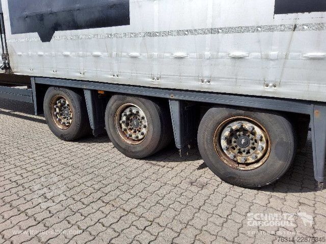Auflieger mit Pritsche & Plane Schmitz Cargobull Curtainsider Mega Getränke