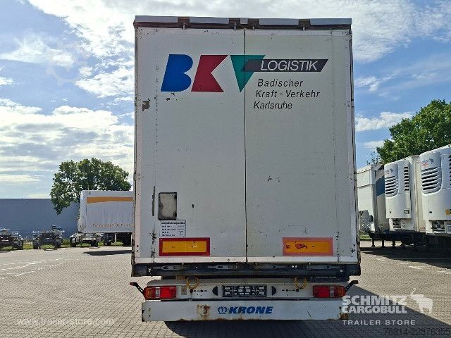 Auflieger mit Pritsche & Plane Krone Curtainsider Standard Getränke