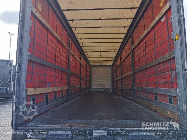Auflieger mit Pritsche & Plane Schmitz Cargobull Curtainsider Mega