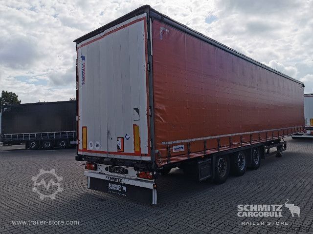 Auflieger mit Pritsche & Plane Schmitz Cargobull Curtainsider Mega