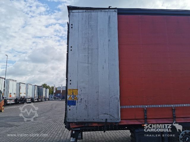 Auflieger mit Pritsche & Plane Schmitz Cargobull Curtainsider Mega