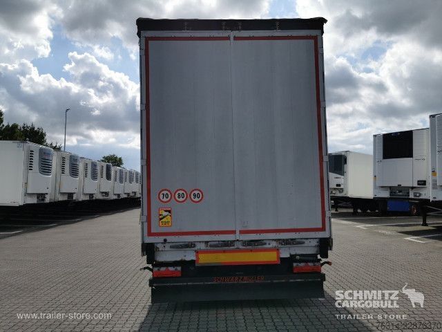 Auflieger mit Pritsche & Plane Schwarzmüller Curtainsider Mega