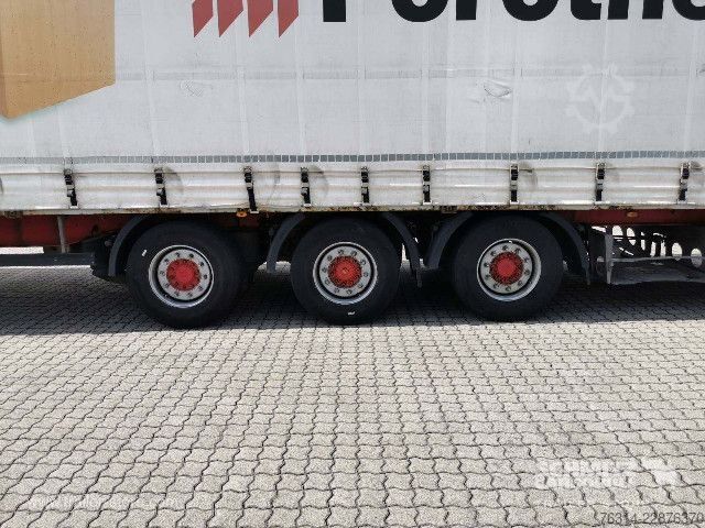 Auflieger mit Pritsche & Plane Schwarzmüller Curtainsider Mega