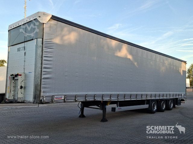 Auflieger mit Pritsche & Plane Schmitz Cargobull Curtainsider Mega Getränke