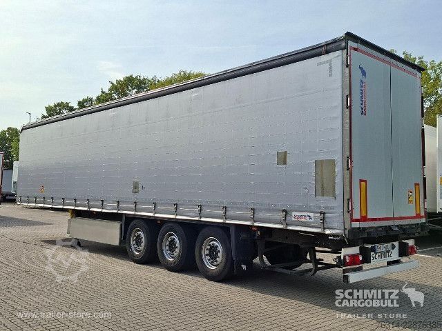 Auflieger mit Pritsche & Plane Schmitz Cargobull Curtainsider Standard