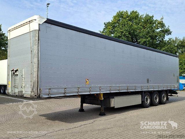 Auflieger mit Pritsche & Plane Schmitz Cargobull Curtainsider Standard