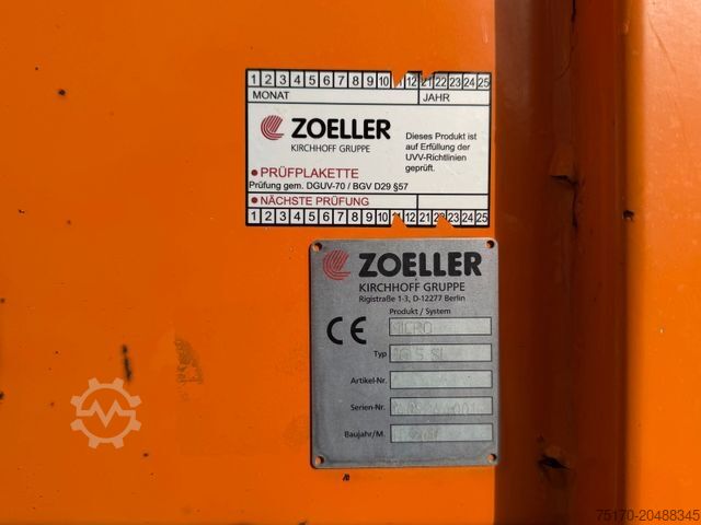 Müllwagen IVECO Daily 65C17 Müllwagen *Zoeller Micro HG*