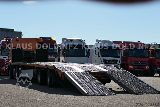 Tieflader-Sattelauflieger Schaub Tieflader Maschinen- / Fahrzeugtransporte