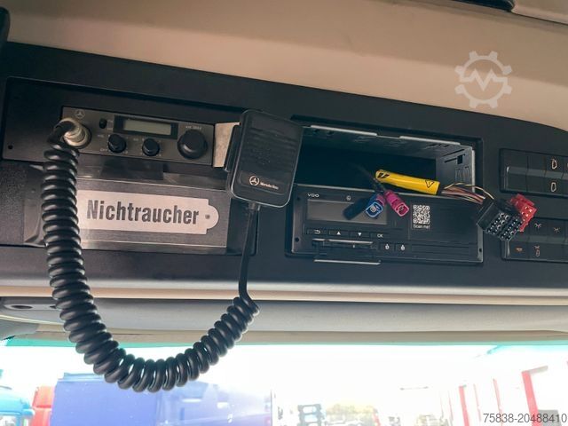 Flatbed truck with tarp MERCEDES-BENZ Actors 2545*Tacho 4.1*Alcoa*Jumbo*Vollluft*