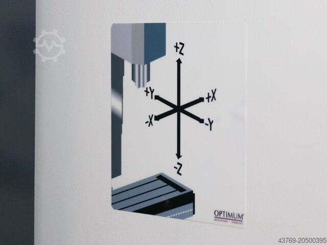 Vertikales Bearbeitungszentrum OPTIMUM OPTImill F 105 CNC