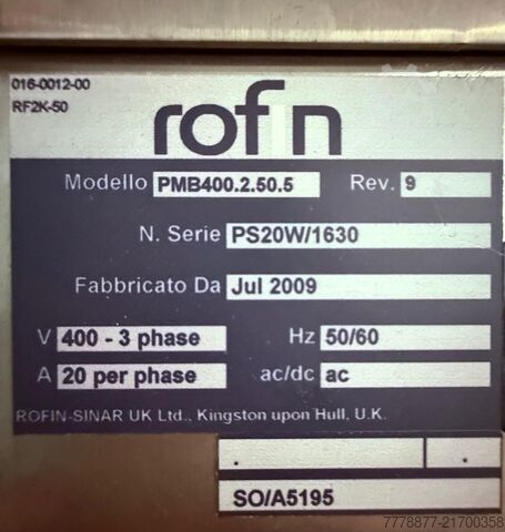 Laser-Textil-Finishing-System Tonello Laser Blaze 250