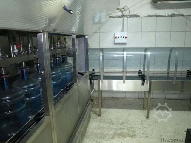 Used Automatic 18.9L bottling line 500 BPH  