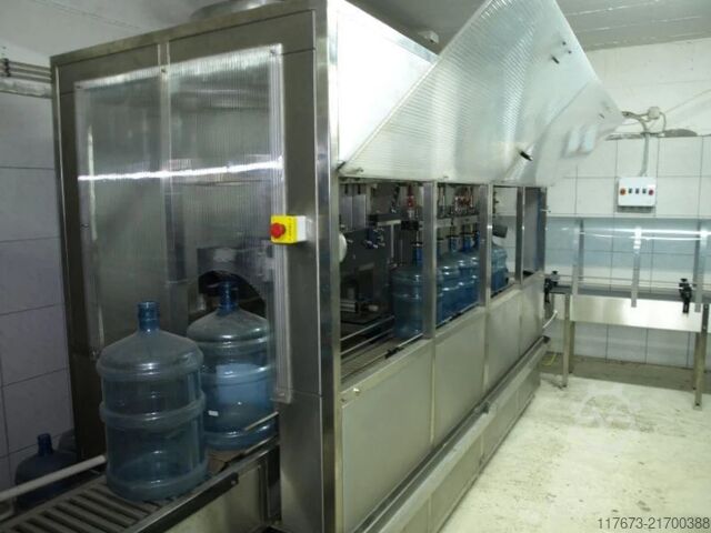 Used Automatic 18.9L bottling line 500 BPH  