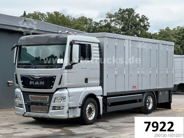 Viehtransporter LKW MAN TGX 18.400 Retarder Voll/Luft KA-BA 1.Stock ALU