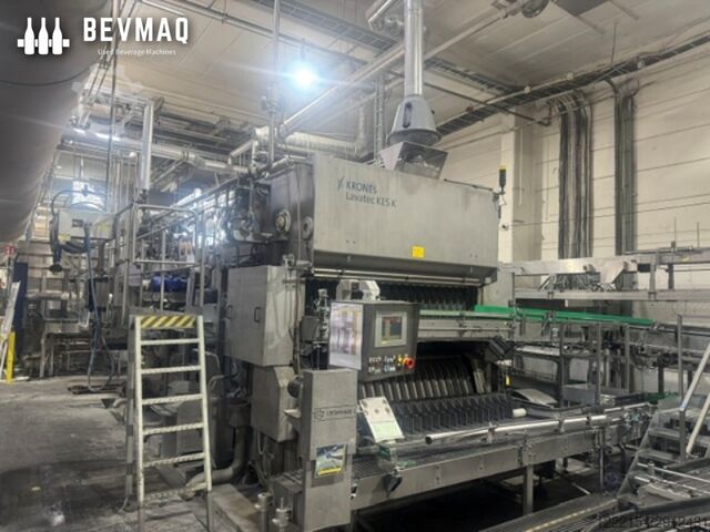 Krones Modulfill, Variojet, Lavatec Line for Returnable Glass Bottles (2015) Krones Abfülllinie für Glasflaschen (Mehrweg)