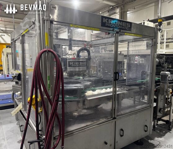 Krones Modulfill, Variojet, Lavatec Line for Returnable Glass Bottles (2015) Krones Abfülllinie für Glasflaschen (Mehrweg)
