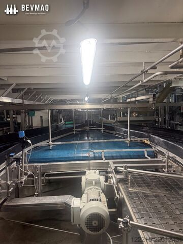 Krones Modulfill, Variojet, Lavatec Line for Returnable Glass Bottles (2015) Krones Abfülllinie für Glasflaschen (Mehrweg)