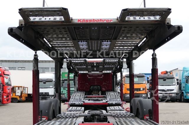 Car carrier truck MERCEDES-BENZ Antos 2443 Autotransp. Kässbohrer Metago