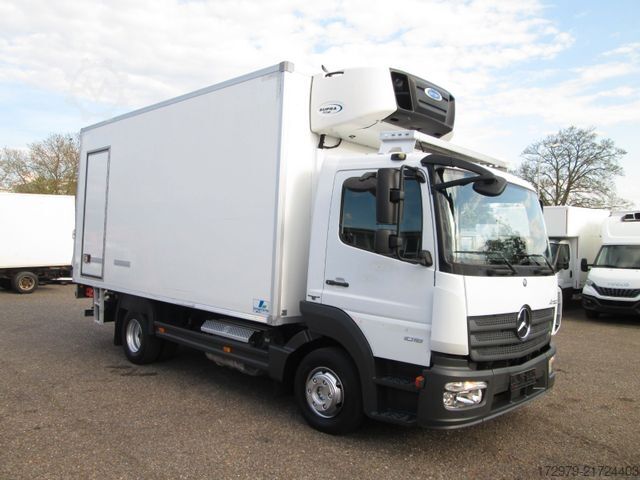 Refrigerated truck MERCEDES-BENZ Atego 1018*2xCarrier Kühlkoffer 4.86m*LBW*Klima*