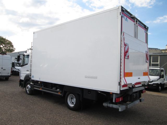 Refrigerated truck MERCEDES-BENZ Atego 1018*2xCarrier Kühlkoffer 4.86m*LBW*Klima*