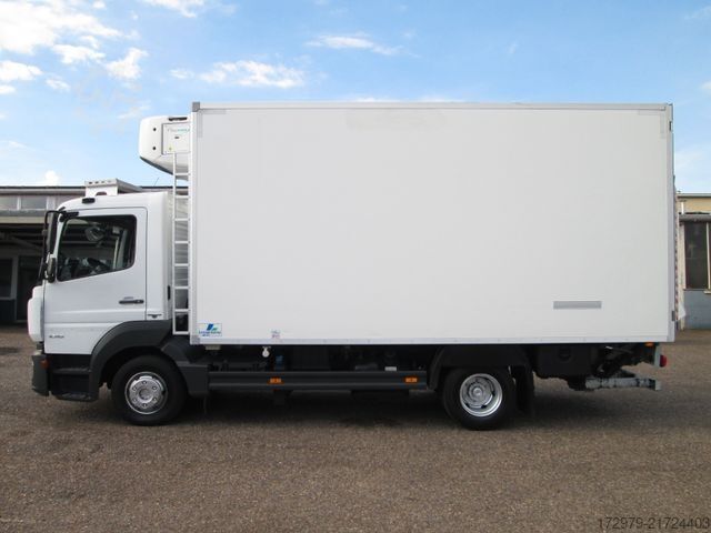 Refrigerated truck MERCEDES-BENZ Atego 1018*2xCarrier Kühlkoffer 4.86m*LBW*Klima*