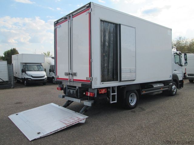 Refrigerated truck MERCEDES-BENZ Atego 1018*2xCarrier Kühlkoffer 4.86m*LBW*Klima*