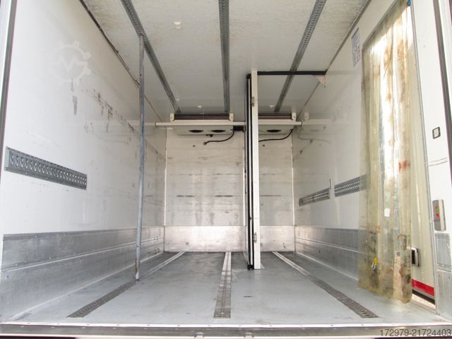 Refrigerated truck MERCEDES-BENZ Atego 1018*2xCarrier Kühlkoffer 4.86m*LBW*Klima*