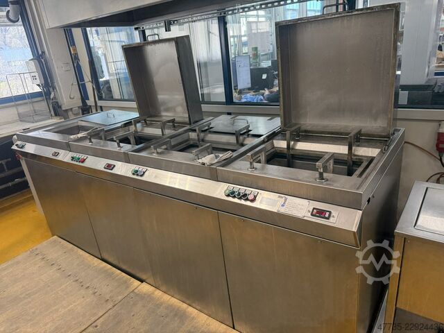 Ultrasonic cleaning plant MOBIL STAHLPRESSWERK AG Mo USW 500 x 300