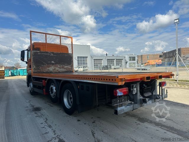 Flatbed truck MAN 26.430 TGS BL 6x2 Platteau - Mitnahmestapler