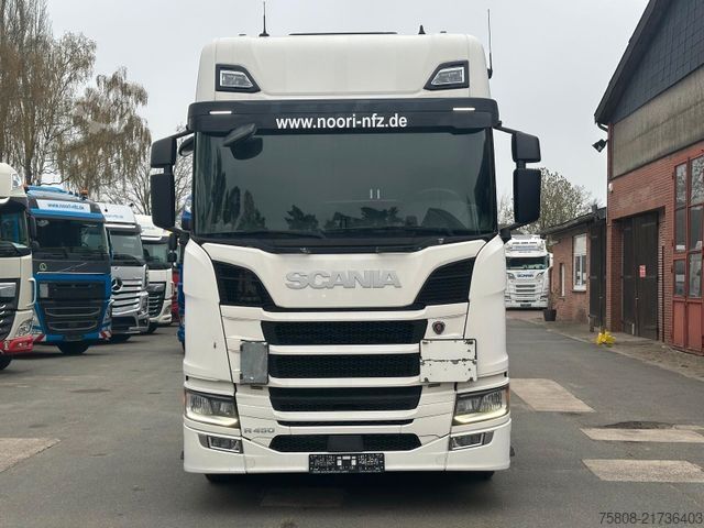 Hazardous materials truck SCANIA R450 Euro6D Retarder ACC ADR EXII / EXIII PTO