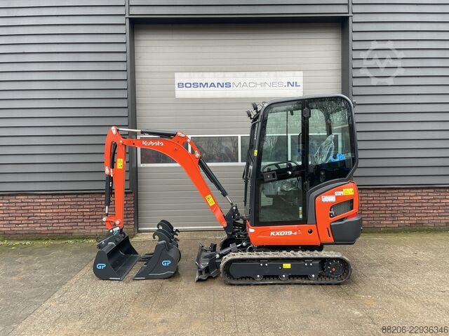 Kubota KX019 mini excavator NEW €440 LEASE KUBOTA KX019 minigraver NIEUW €440 LEASE