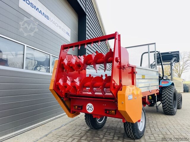 Mini / compact manure spreader NEW MESTVERSPREIDER mini / compact mestverspreider NIEUW