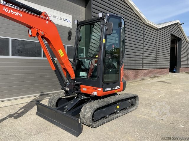 Kubota U27 hi-spec mini excavator NEW €580 LEASE KUBOTA U27 hi-spec minigraver NIEUW €580 LEASE
