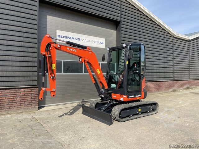 Kubota U27 hi-spec mini excavator NEW €580 LEASE KUBOTA U27 hi-spec minigraver NIEUW €580 LEASE