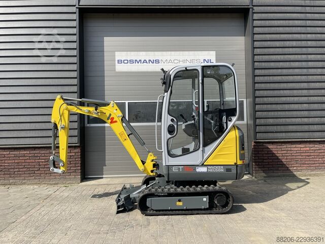 Wacker Neuson ET16 mini excavator NEW €360 LEASE NEUSON ET16 minigraver NIEUW €360 LEASE