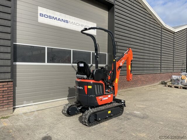 Kubota U10-5 mini excavator NEW KUBOTA U10 -5 minigraver NIEUW €325 LEASE