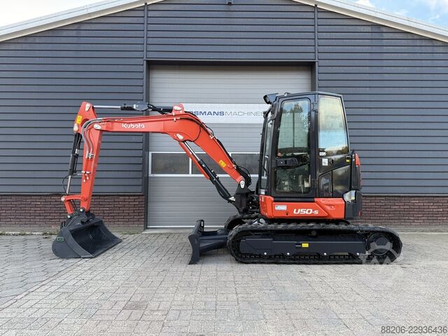 Kubota U50-5 HI SPEC mini excavator NEW, air conditioning, €885 LEASE KUBOTA U50-5 HI SPEC minigraver NIEUW airco €885 LEASE