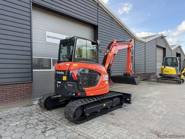 Kubota U50-5 HI SPEC mini excavator NEW, air conditioning, €885 LEASE KUBOTA U50-5 HI SPEC minigraver NIEUW airco €885 LEASE