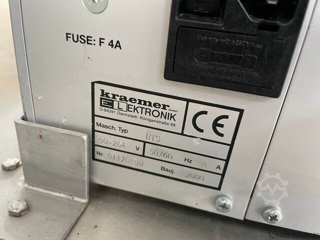 Kraemer UTS 4.1 Systèmes automatiques de contrôle des comprimé  Kraemer UTS 4.1 Systèmes automatiques de contrô...