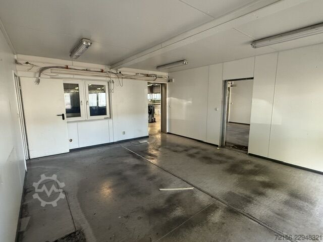 Living container, office container, WC container Container Containeranlage Bürocontainer WC+Dusche