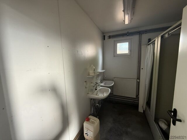 Living container, office container, WC container Container Containeranlage Bürocontainer WC+Dusche