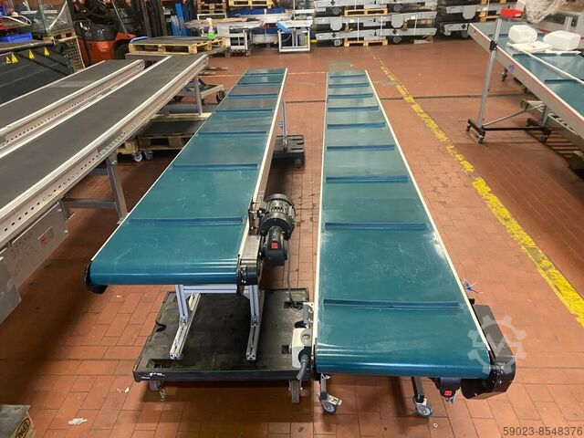 Belt conveyor/ ascending belt/ belt conveyor MTF Technik GL-HM 010 und GL-Sonder