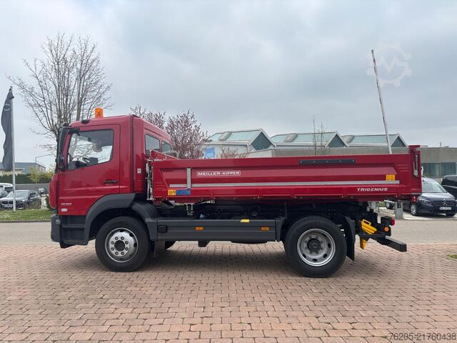 Three-sided tipper truck Mercedes-Benz Atego 1630 K AUT Kam. LED Navi
