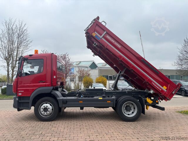 Three-sided tipper truck Mercedes-Benz Atego 1630 K AUT Kam. LED Navi