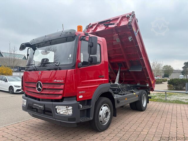 Three-sided tipper truck Mercedes-Benz Atego 1630 K AUT Kam. LED Navi